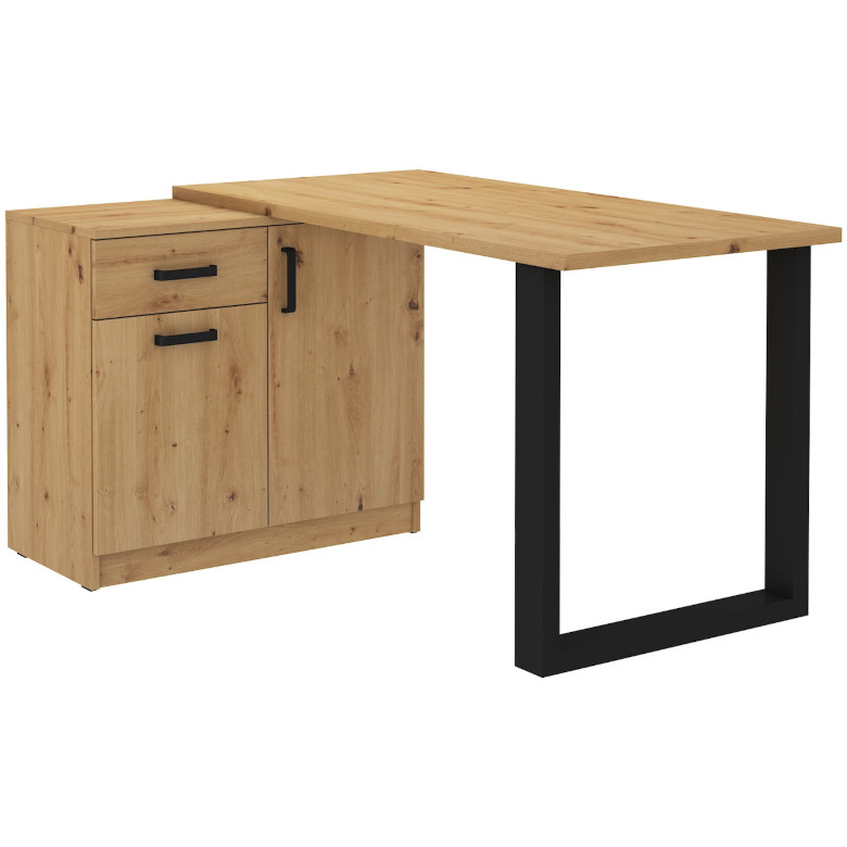 Maltis MT15 Artisan Eichenschreibtisch mit Kommode