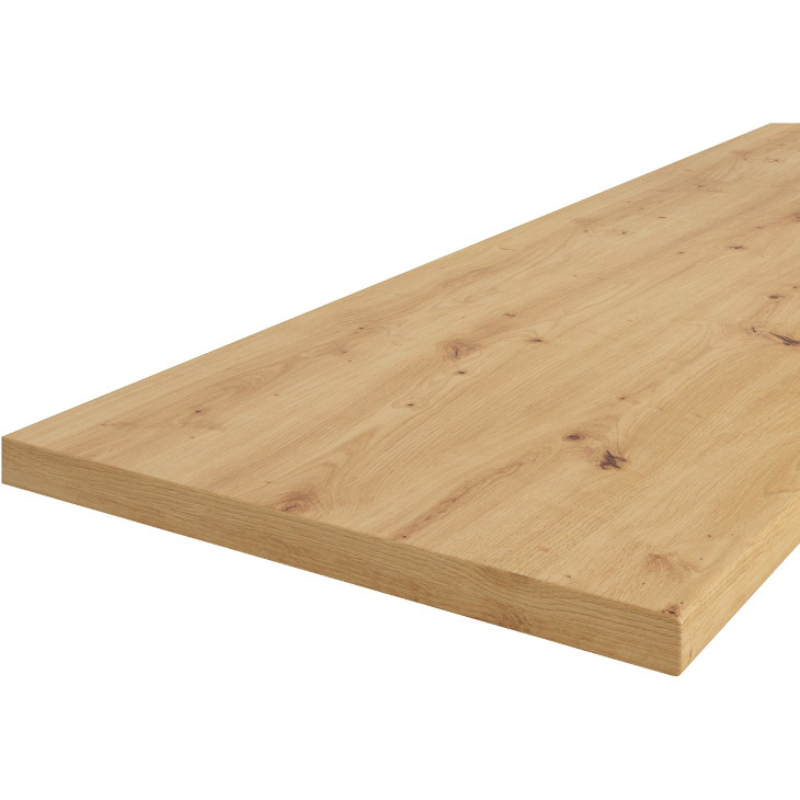 18 mm starke Küchenarbeitsplatte aus handgefertigter Eiche