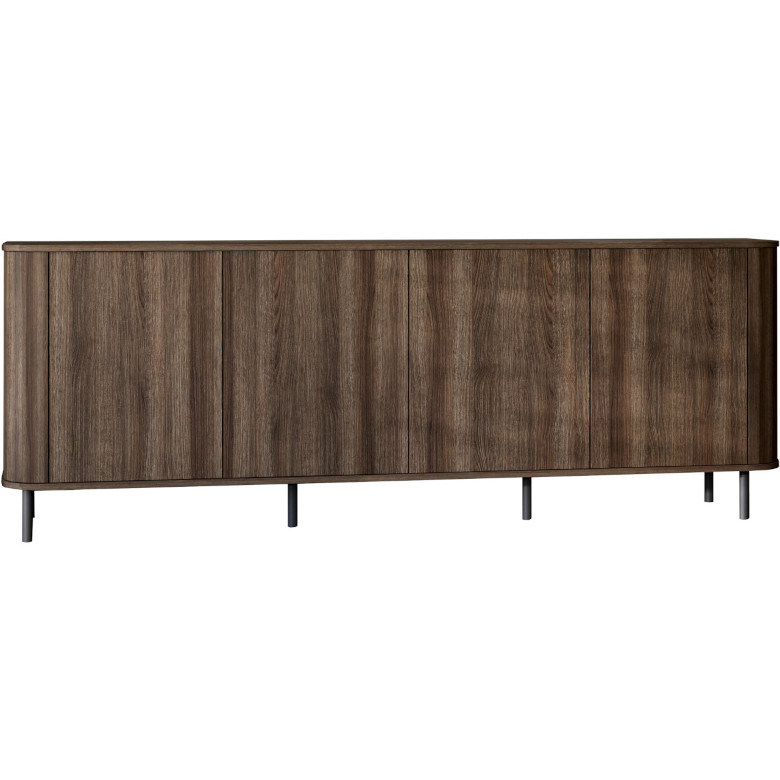 4-türige Kommode, Azelio-Eiche, Barock