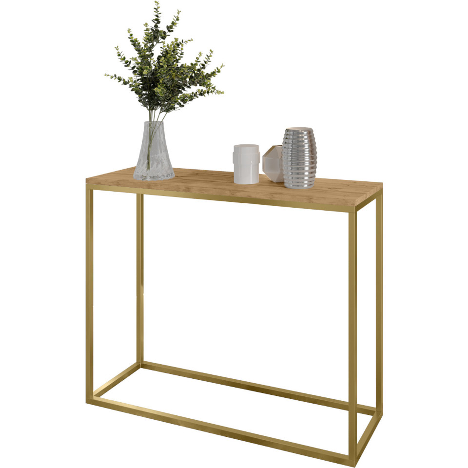 Aramis Konsole 100cm Goldeiche Wotan