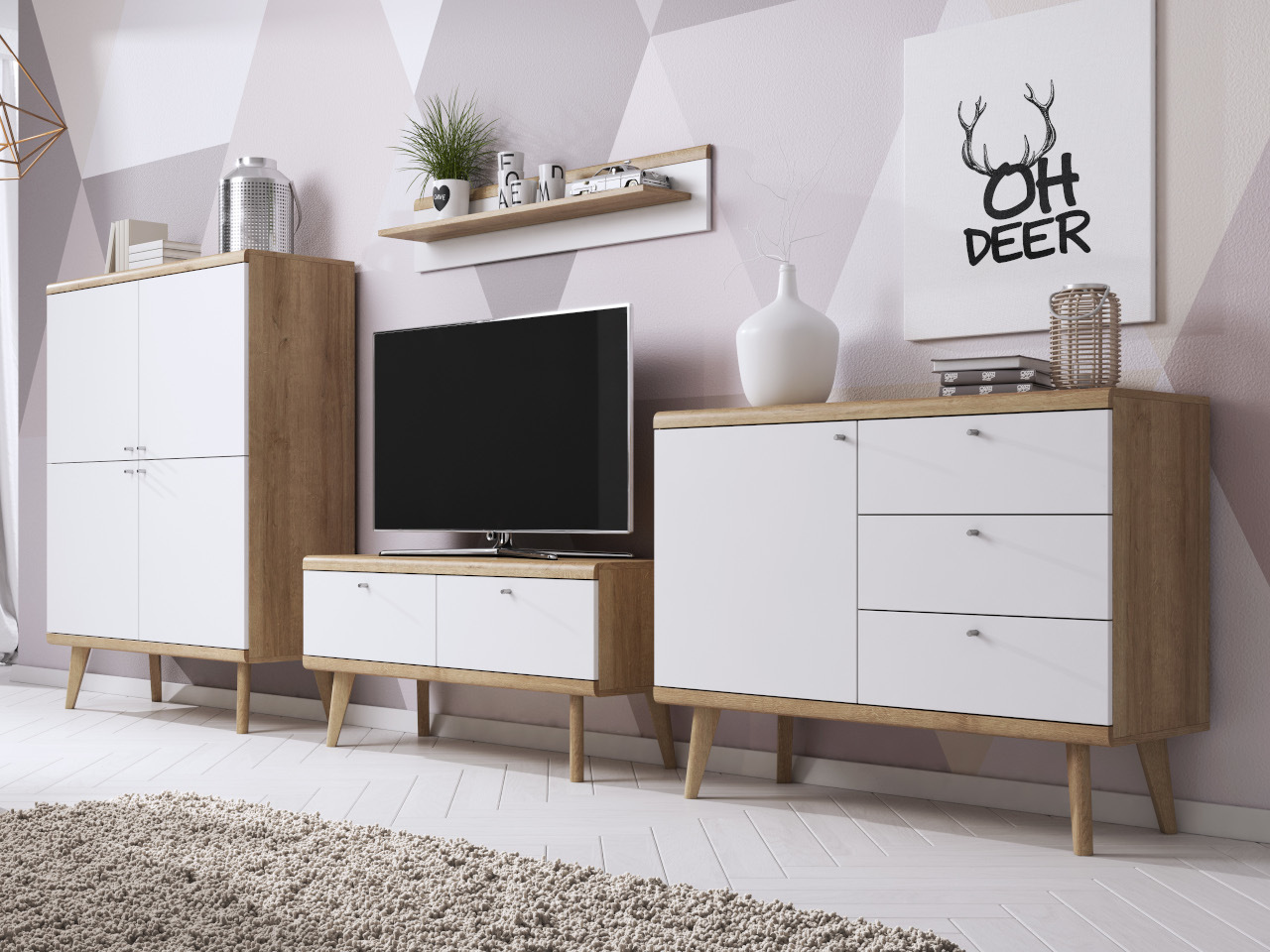 Möbel Wohnzimmer Primo Set