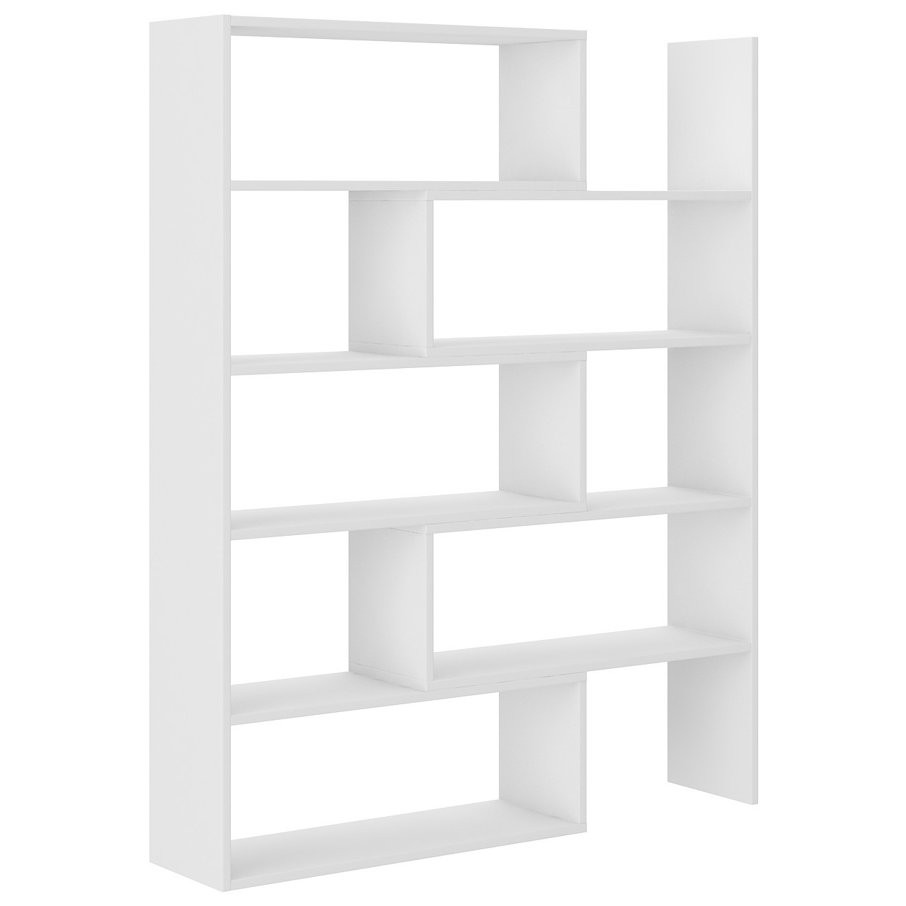 karo karl l 1 weißes Bücherregal