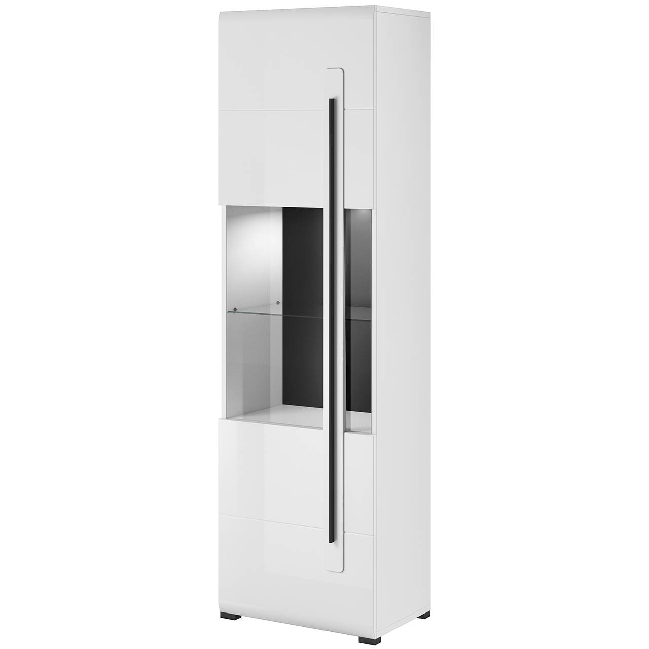 Vitrine TULSA TU05 weiß
