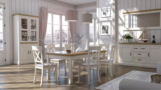  Esszimmermöbel im Wohnzimmer