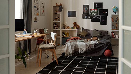 Jugendzimmer für einen Jungen – Inspiration für eine stilvolle und praktische Einrichtung